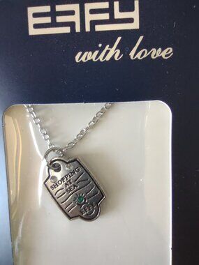 EFFY "Shopping At Sea" Charm Necklace From Holland America Cruise Line New